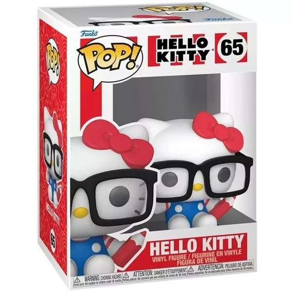 Funko POP! (65) Hello Kitty - Hello Kitty Nerd figura style=