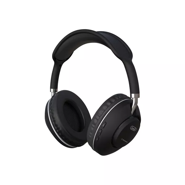 Trevi DJ 12E42 BT Bluetooth fekete fejhallgató
