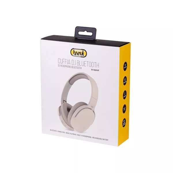 Trevi DJ12E45 BT Bluetooth krém fejhallgató