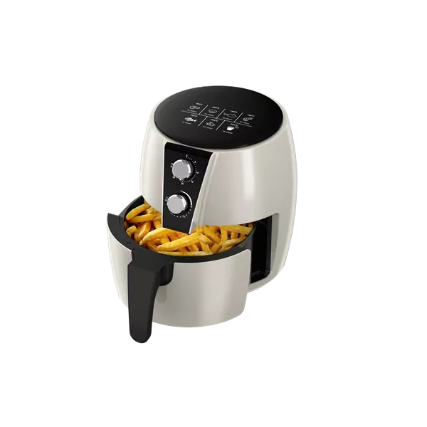 TOO AF-130W-1500 W fehér 4,5 L forrólevegős sütő (air fryer/airfryer)