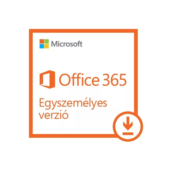 Microsoft 365 Personal (Egyszemélyes verzió) 1 Felhasználó 5 Eszköz 1 év Elektronikus licenc szoftver