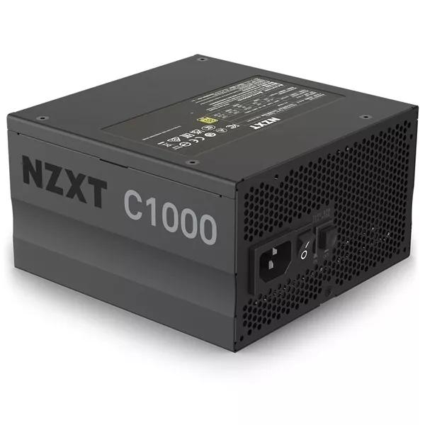 NZXT C1000 1000W 80+ Gold ventillátorral moduláris dobozos tápegység