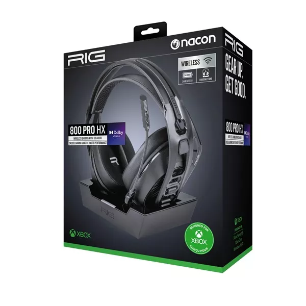 Nacon RIG 800 PRO HX Xbox fekete gamer headset