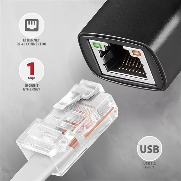 Axagon ADE-ARC Type-C USB 3.2 - Gigabit Ethernet adapter