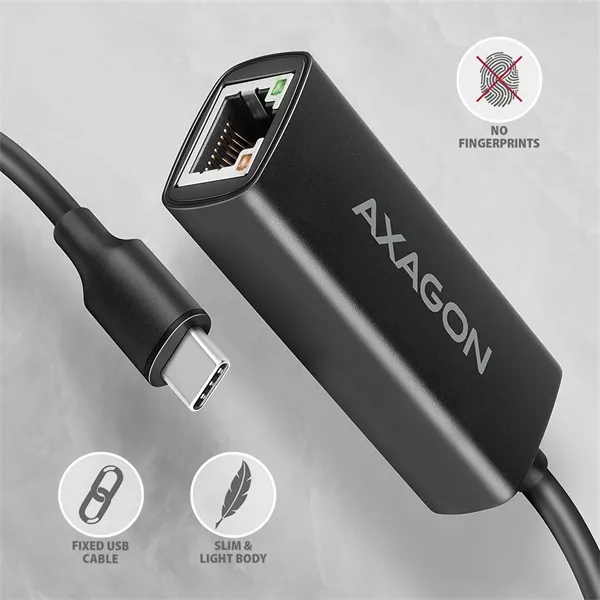 Axagon ADE-ARC Type-C USB 3.2 - Gigabit Ethernet adapter