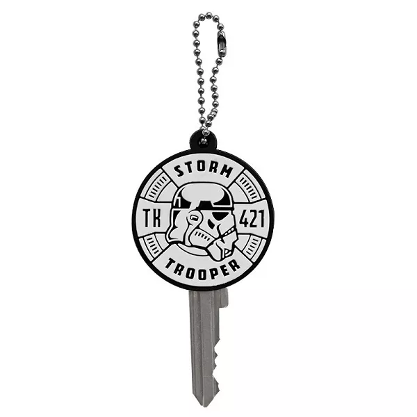 Star Wars Trooper gumi kulcsdísz style=