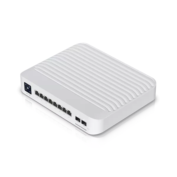 Ubiquiti USW-Pro-8-PoE 8port GbE LAN 6xPoE/PoE+ 2x PoE++ 2xSFP+ port 120W port L3 menedzselhető switch