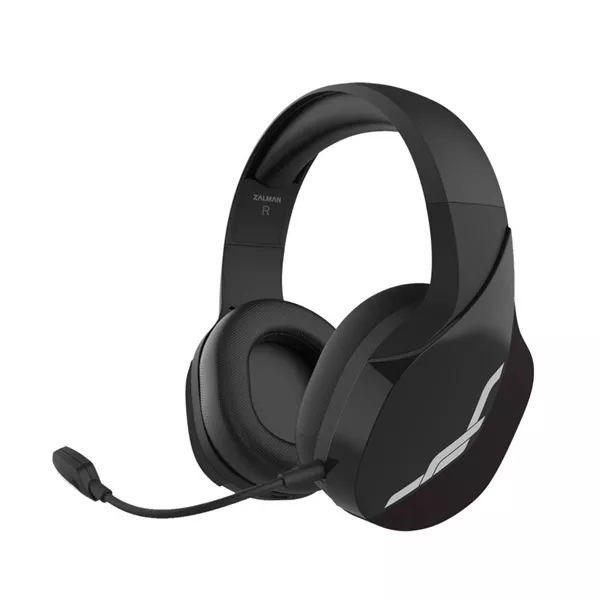 Zalman ZM-HPS700W fekete vezeték nélküli gamer headset style=