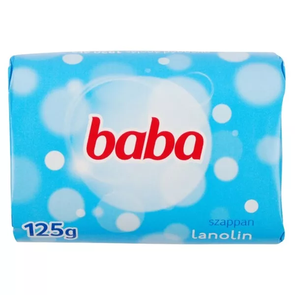 Baba 90 g-os lanolinos szappan pöttyös