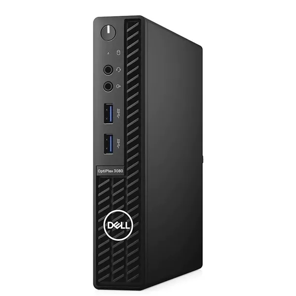 Dell Optiplex 3080 Mini PC /i5-10500T/16GB/1TB SSDD/fekete asztali számítógép