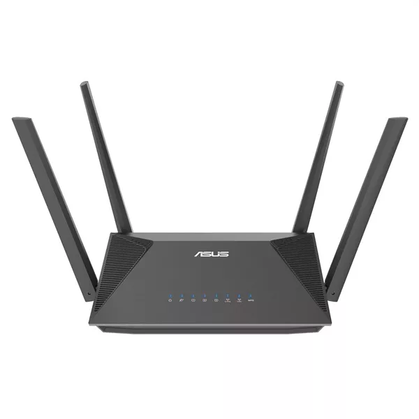 ASUS (AX1800) RT-AX52 574+1201Mbps fekete vezeték nélküli router