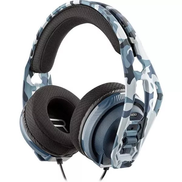 Nacon RIG 400 HS PS4 kék terepmintás headset