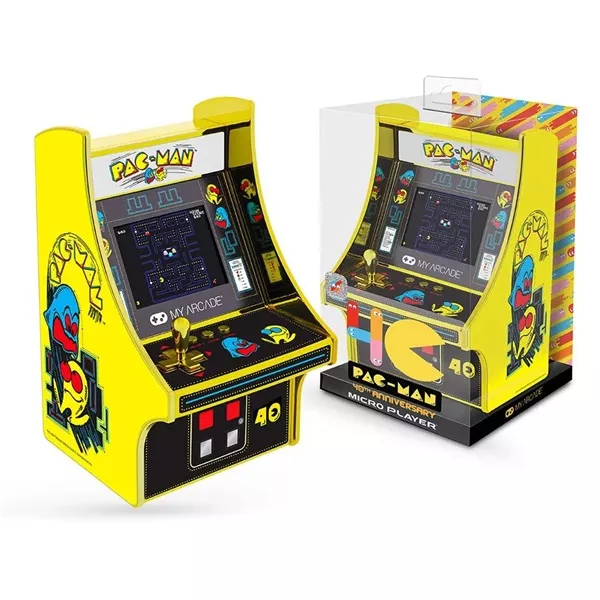 My Arcade DGUNL-3290 Pac-Man 40th Anniversary Micro Player Retro Arcade 6.75