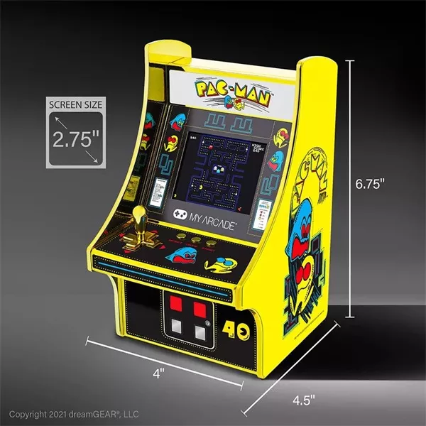 My Arcade DGUNL-3290 Pac-Man 40th Anniversary Micro Player Retro Arcade 6.75