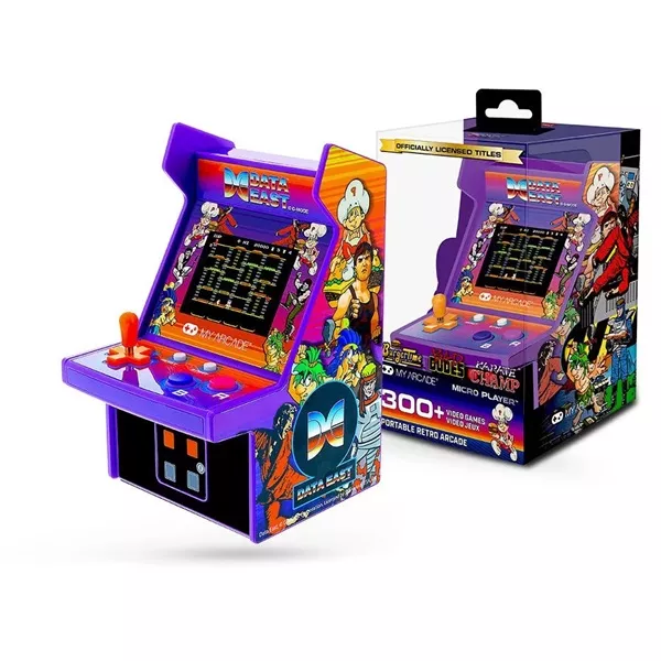 My Arcade DGUNL-4124 Data East 300+ Micro Player Retro Arcade 6.75