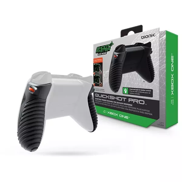 Bionik BNK-9076 Quickshot Pro Xbox One fekete kontroller ravasz kiegészítőcsomag style=