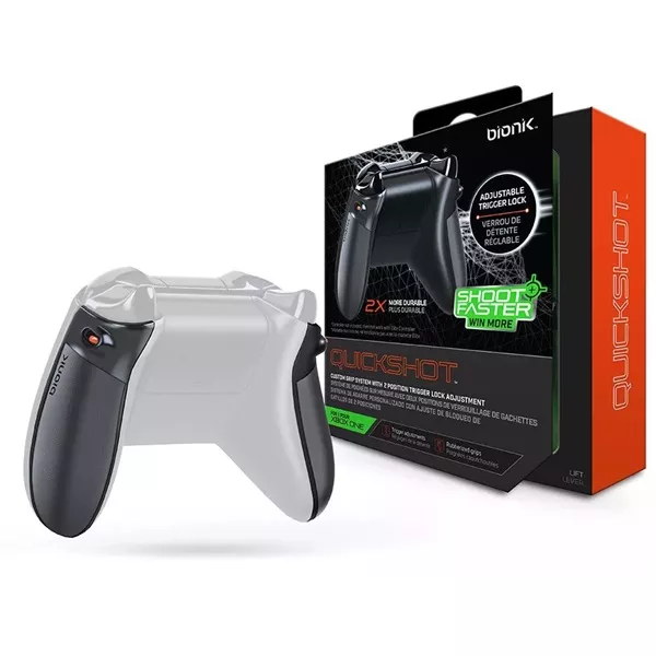 Bionik BNK-9011 Quickshot Pro Xbox One fekete-szürke kontroller ravasz kiegészítőcsomag style=