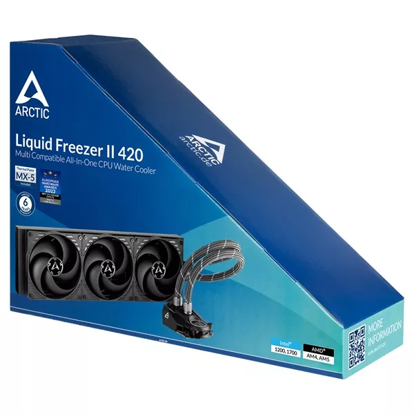 Arctic Liquid Freezer II - 420 processzor hűtő