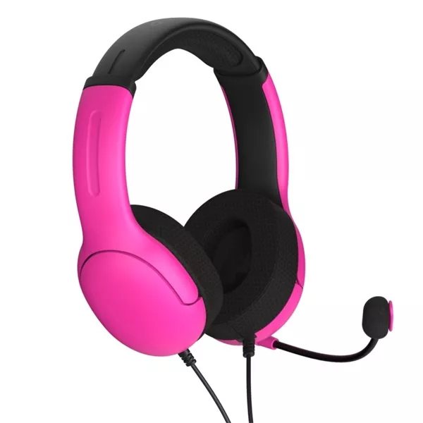 PDP Airlite PS5/PS4/PC Nebula Pink rózsaszín vezetékes headset style=