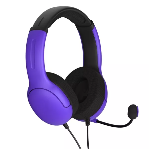 PDP Airlite PS5/PS4/PC Nebula Ultra Violet lila vezetékes headset style=