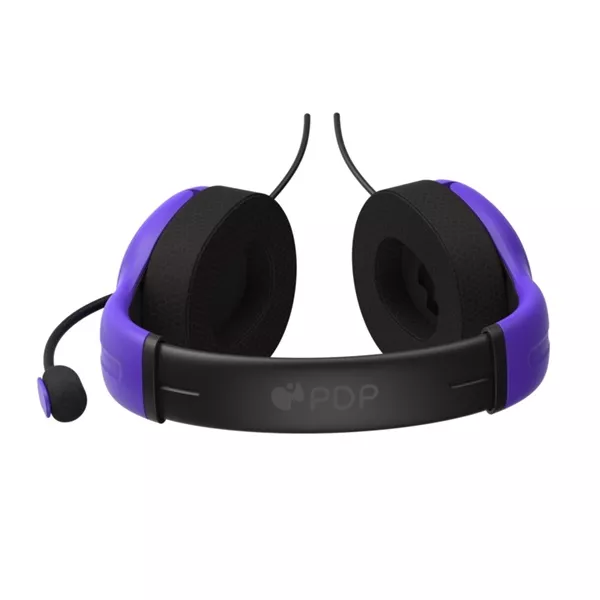 PDP Airlite PS5/PS4/PC Nebula Ultra Violet lila vezetékes headset