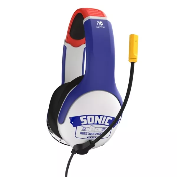 PDP REALMz™ Nintendo Switch/OLED Sonic Go Fast Gamer vezetékes headset