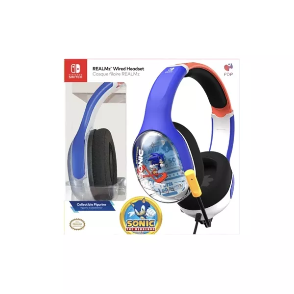 PDP REALMz™ Nintendo Switch/OLED Sonic Go Fast Gamer vezetékes headset