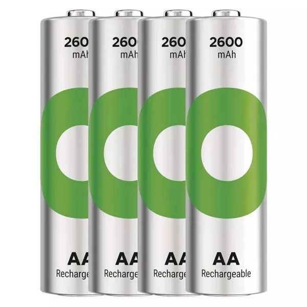 GP ReCyko NiMH Akkumulátor HR6 (AA) 2600mAh 4db