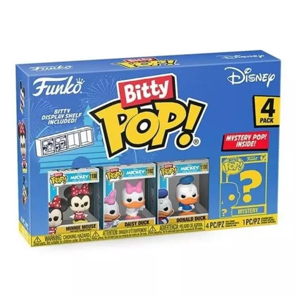 Funko Bitty POP! Disney - Minnie 4PK figura style=
