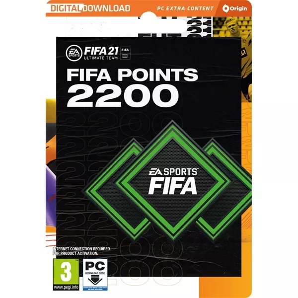 FIFA 21 2200 FUT POINTS PC játék kredit style=