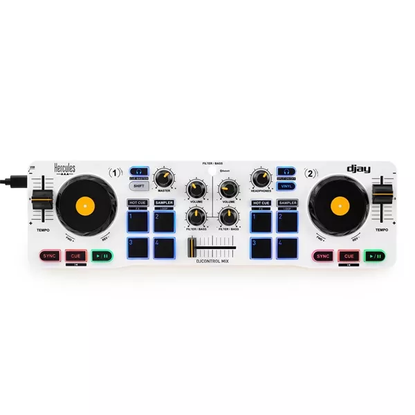 Hercules 4780921 DJControl Mix USB/Bluetooth DJ kontroller style=