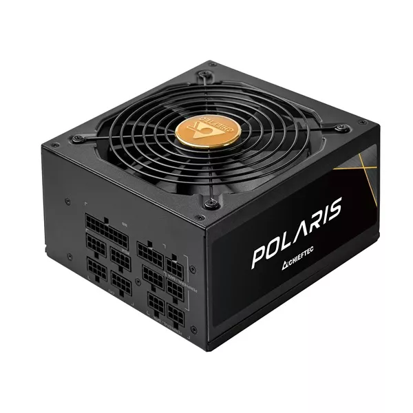 Chieftec Polaris 1250W 80+ Gold ventillátorral moduláris dobozos tápegység