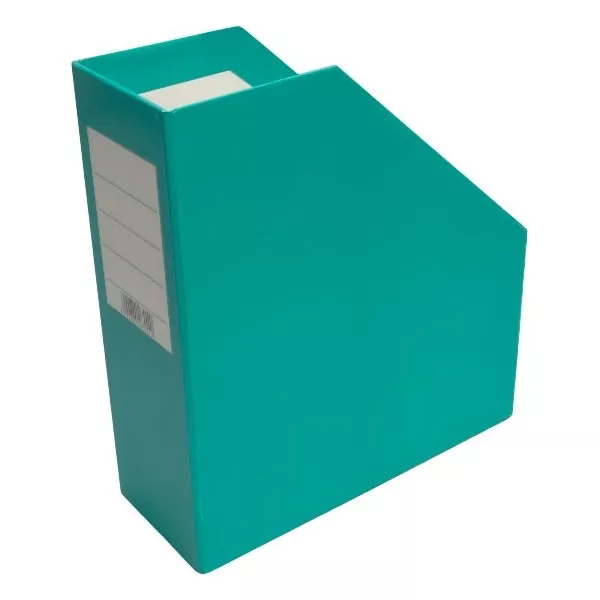 Office Depot merevfalú 9cm karton zöld iratpapucs
