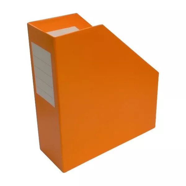 Office Depot merevfalú 9cm karton narancssárga iratpapucs