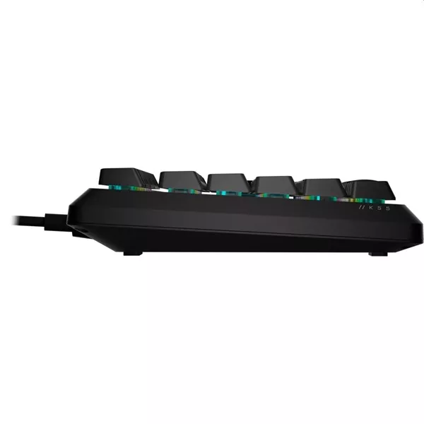 Corsair K55 CORE RGB fekete gamer billentyűzet