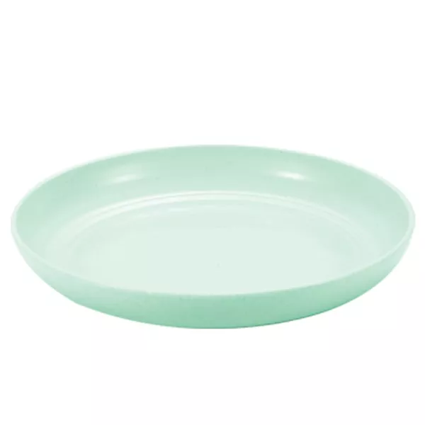TOO KT-120 5db-os vegyes színekben búzaszalma műanyag kerek tányér szett, 23×3cm