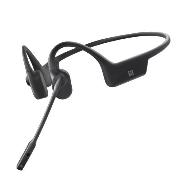Shokz OpenComm2 csontvezetéses Bluetooth fekete Open-Ear headset style=