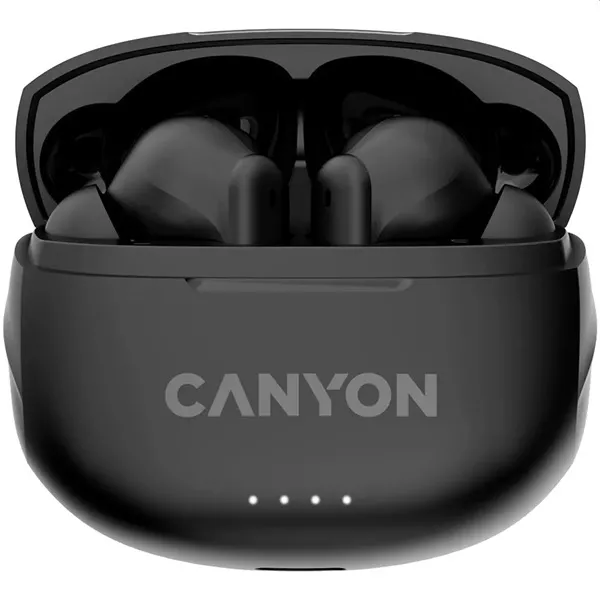 Canyon TWS-8 True Wireless Bluetooth fekete fülhallgató style=