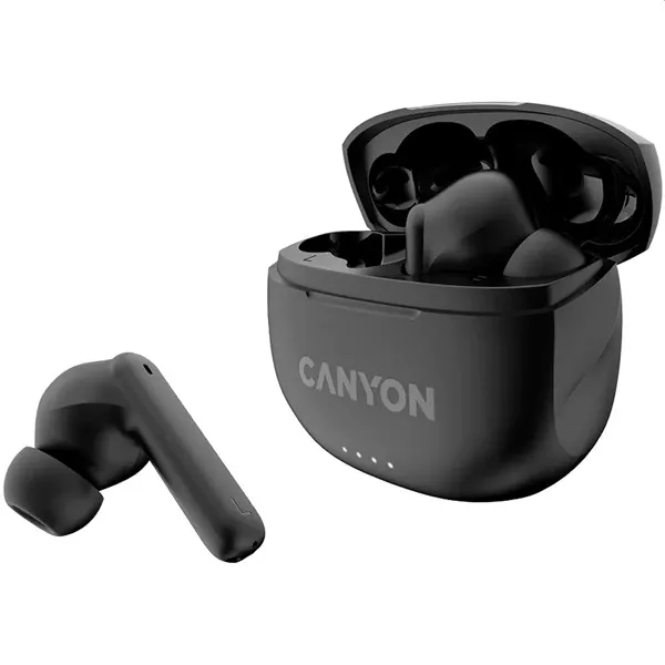 Canyon TWS-8 True Wireless Bluetooth fekete fülhallgató