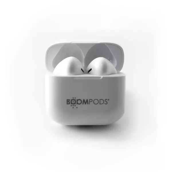 Boompods Compact Buds True Wireless Bluetooth fehér fülhallgató