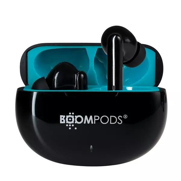 Boompods Skim Ocean True Wireless Bluetooth fekete fülhallgató style=