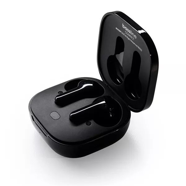 Boompods Bassline Compact True Wireless Bluetooth fekete fülhallgató
