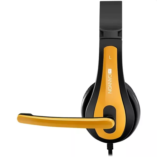 Canyon CNS-CHSC1 fekete-sárga headset