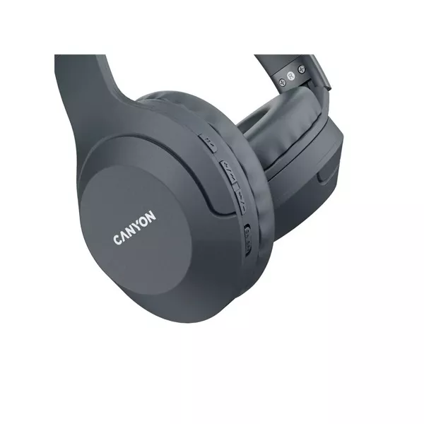 Canyon BTHS-3 szürke Bluetooth fejhallgató