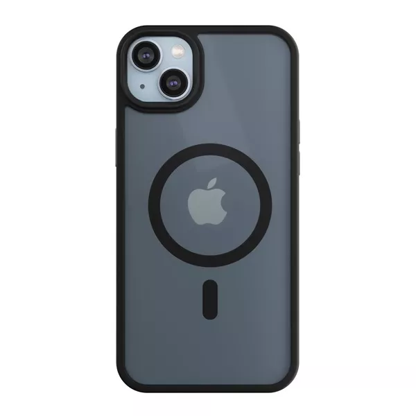 NextOne IPH-14-MAGSF-MISTCASE-BLK iPhone 14 fekete szilikon MagSafe hátlap