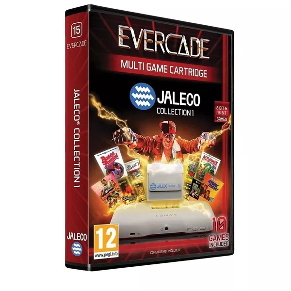 Evercade #15 Jaleco Collection 1 10in1 Retro Multi Game játékszoftver csomag style=