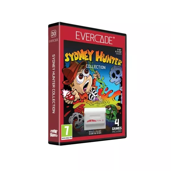 Evercade #30 The Sydney Hunter Collection 4in1 Retro Multi Game játékszoftver csomag