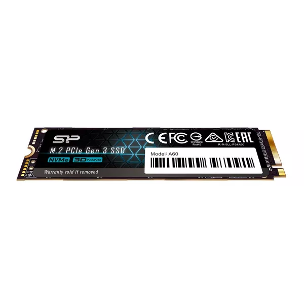 Silicon Power A60 256GB M.2 PCIe Gen 3x4 SSD