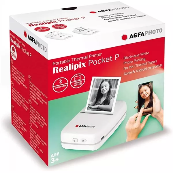 Agfaphoto Realipix Pocket Printer azonnali kép nyomtató