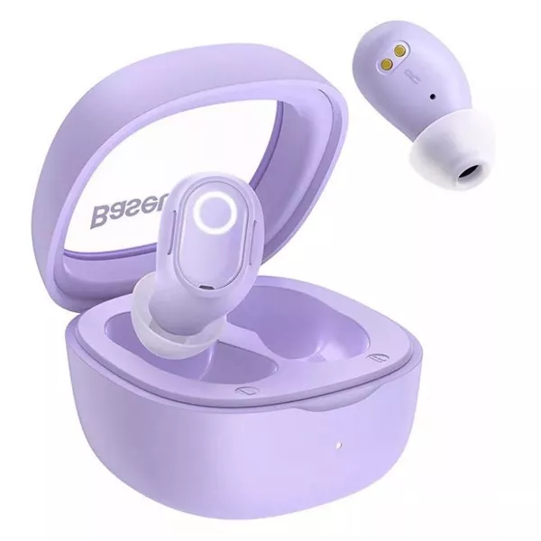 Baseus Bowie WM02 True Wireless Bluetooth lila fülhallgató